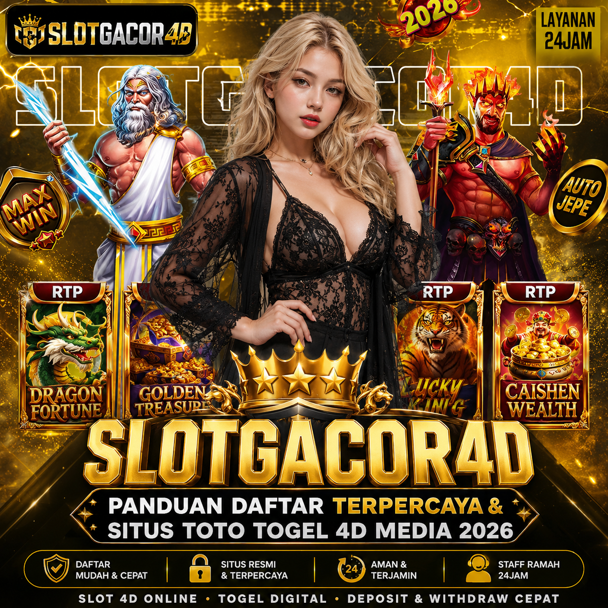 SLOTGACOR4D | Panduan Daftar Terpercaya & Situs Toto Togel 4D Media 2026